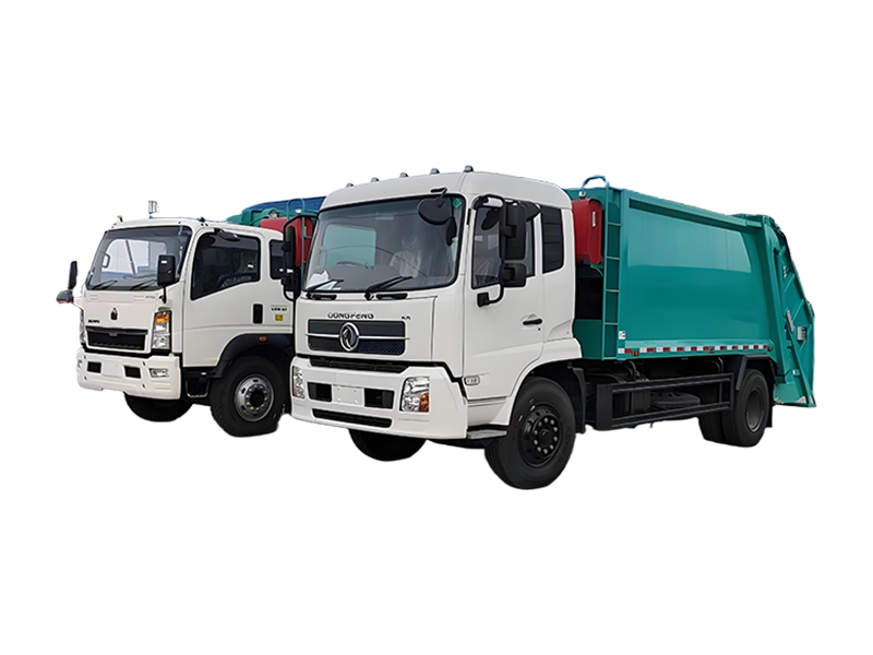 12-14CBM DONGFENG D9 &Ccedil;&ouml;p Kompakt&ouml;r&uuml; Kamyonu
