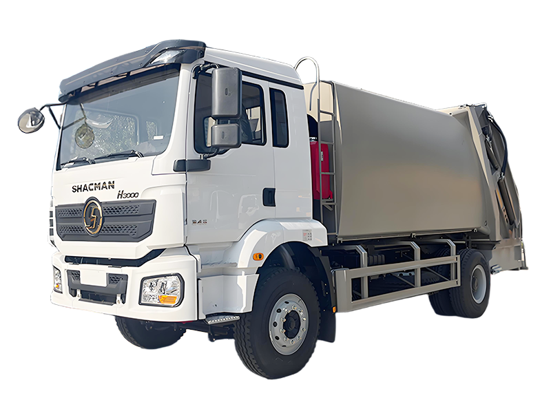12-14CBM SHACMAN H3000 &Ccedil;&ouml;p Kompakt&ouml;r&uuml; KamyonuSHACMAN Hidrolik Kompakt&ouml;r&u