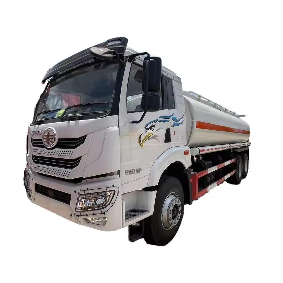 FAW Jiefang 6x4 Yakıt Tankeri Kamyonu - 20 Tonluk Kamyon Benzin Tankı