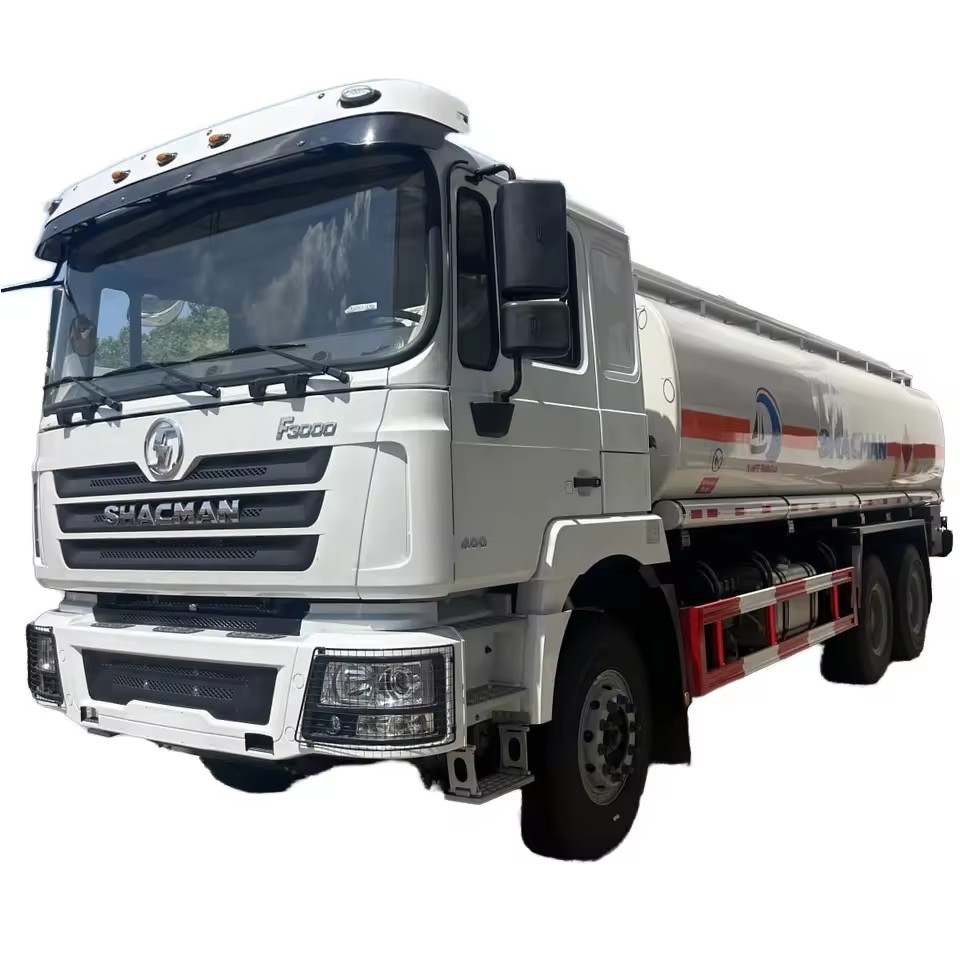 6x4 20 Tonluk Al&uuml;minyum Yakıt Tankı Kamyon SHACMAN F3000