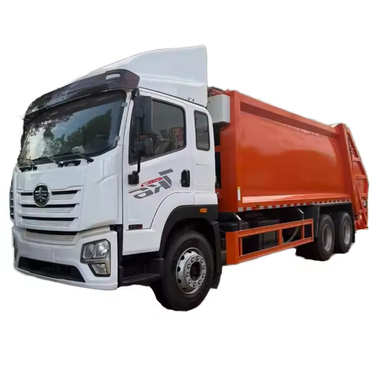 Gelişmiş Sıkıştırma Teknolojisi Ile G&uuml;&ccedil;l&uuml; FAW Jiefang 6x4 Arka Y&uuml;kleme &Ccedil