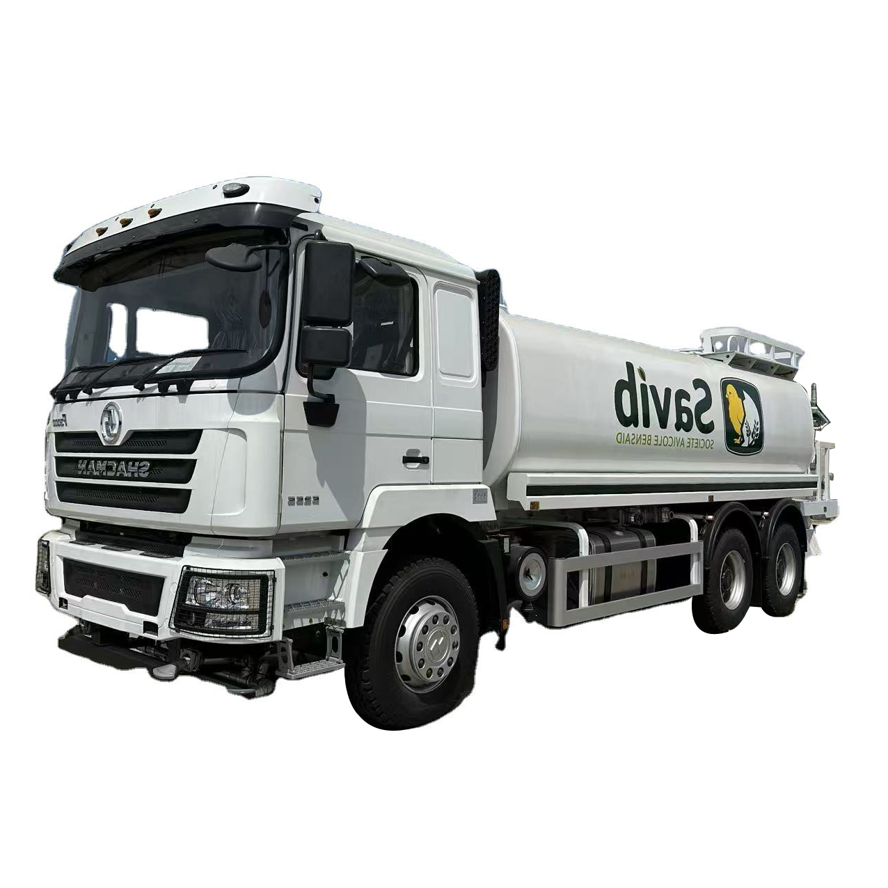 SHACMAN 15000-30000 Liter 25 Ton Dizel Su Tankı Kamyon &Ccedil;iftlikler Motor Ve Pu I&ccedil;in Yen