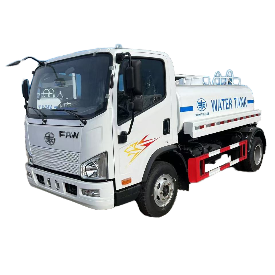 FAW 5m&sup3; &Ccedil;ok Fonksiyonlu Su Kamyonu  Sprinkler & Acil Su Tedariki Aracı Anında D Ile