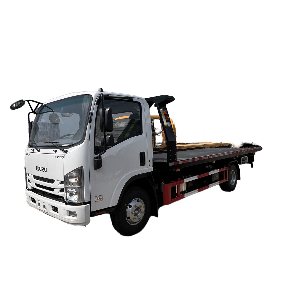 4 Ton &Ouml;zelleştirilebilir Wrecker Tow &Uuml;st Kit Dizel Yakıt Manuel Transmisyon Yeni SKD Birim