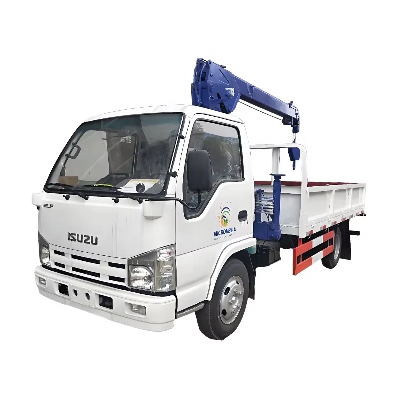 Fabrika Fiyatı 1SUZU ELF 100P K&uuml;&ccedil;&uuml;k 4X2 Vin&ccedil; Kamyon 4 Ton Kamyon Montajlı Vi