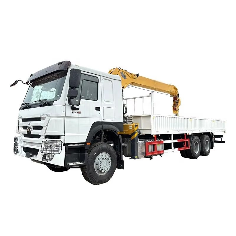 Sinotruk Howo 10 Ton Teleskopik Boom Vin&ccedil; Satılık Kamyon Montajlı 6x4 Kamyon Vin&ccedil;