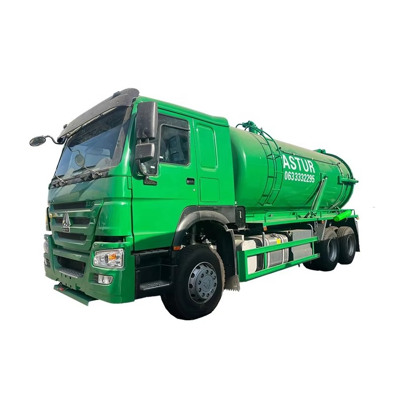 Sinotruk Howo 20000L Sewage Emme Kamyonu 6x4 Y&uuml;ksek Basın&ccedil;lı Vakum Sewage Emme Tanker Ka