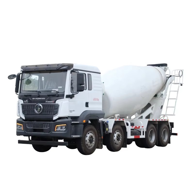 Shacman K3000S 8CBM Beton Karıştırıcı Kamyon 8x4 Beton Pompası Kamyon Toplu &Ccedil;imento Karıştırı