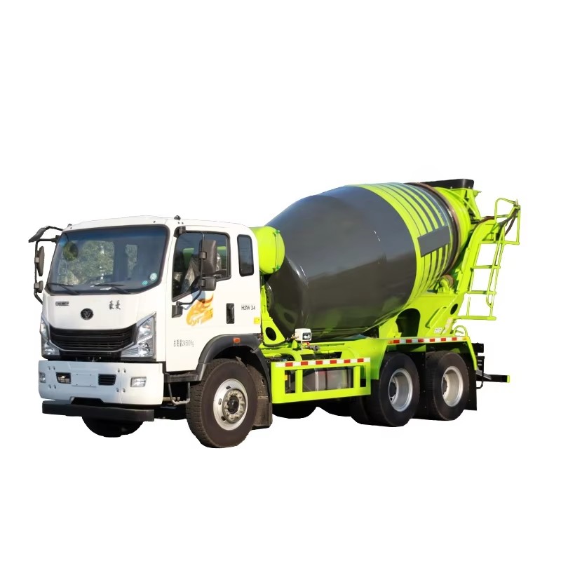 Sinotruk Beton Karıştırıcı Kamyon &Ouml;zelleştirilmiş 7CBM Kendinden Y&uuml;klenen Beton Pompası Ka