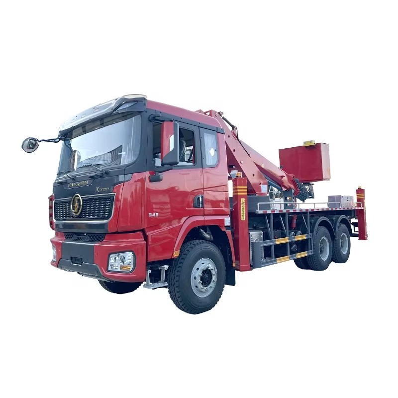 Shacman X3000 6x4 Ağır Hava &Ccedil;alışma Platformu Kamyon 23m Hidrolik Y&uuml;ksek Y&uuml;kseklik 