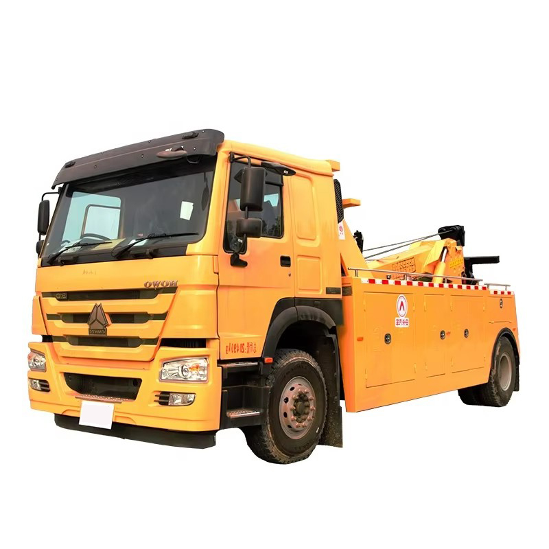 Sinotruk Howo 20Ton Ağır Hizmet Wrecker &Ccedil;ekme Kamyonu Hidrolik Vin&ccedil; Yol Kurtarma Kamyo