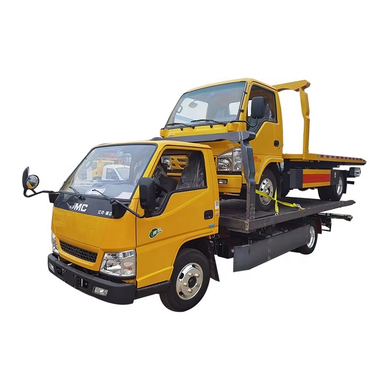 Ara&ccedil; Kurtarma I&ccedil;in JMC D&uuml;z Yataklı Wrecker &Ccedil;ekme Kamyonu 4x2 Yol Wrecker K