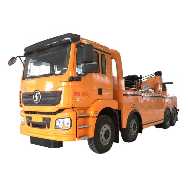 Shacman M3000 Ağır Hizmet 8x4 Rotator Wrecker Kamyon Hidrolik Vin&ccedil; Yolu Reco Ile 20Ton &Ccedi