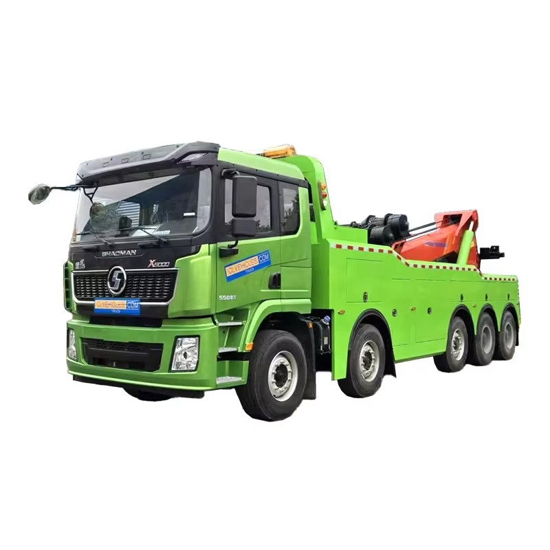 Shacman X3000 Ağır Hizmet 10x4 Wrecker &Ccedil;ekme Kamyonu 20 Ton 40 Ton 60 Ton Kurtarma Kurtarma &