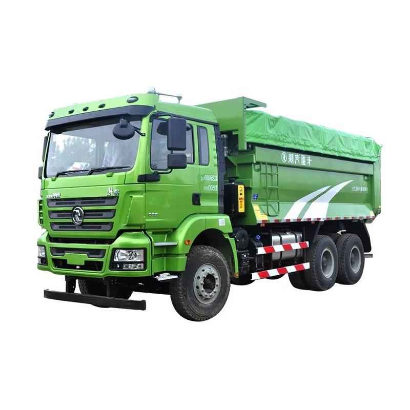 Shacman 8x4 Tipper Kamyonları Dizel 30 Ton Madencilik Dump Kamyonu