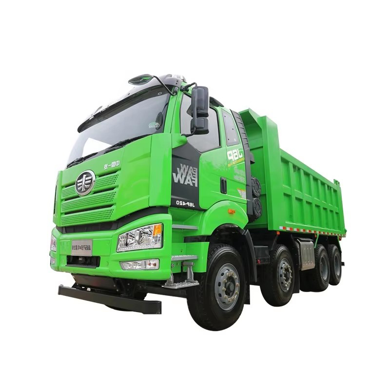 FAW 40 Ton Madencilik Tipper Kamyon Dizel 8x4 Satılık 12 Tekerlekli Dump Kamyon