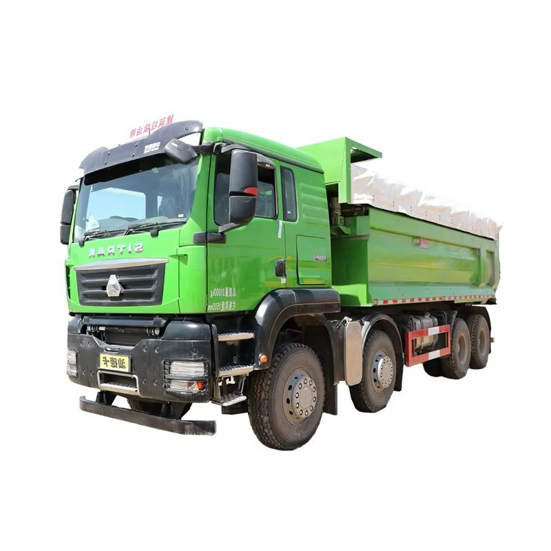 Madencilik I&ccedil;in Sitrak 40 Ton Dump Kamyon Dizel 8x4 12 Tekerlekli Tipper Kamyon