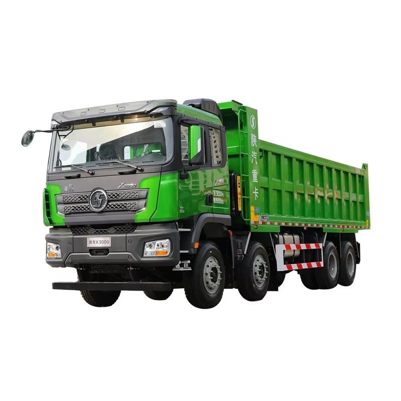 Shacman 40 Ton Madencilik Tipper Kamyon Dizel 8x4 Satılık 12 Tekerlekli Dump Kamyon