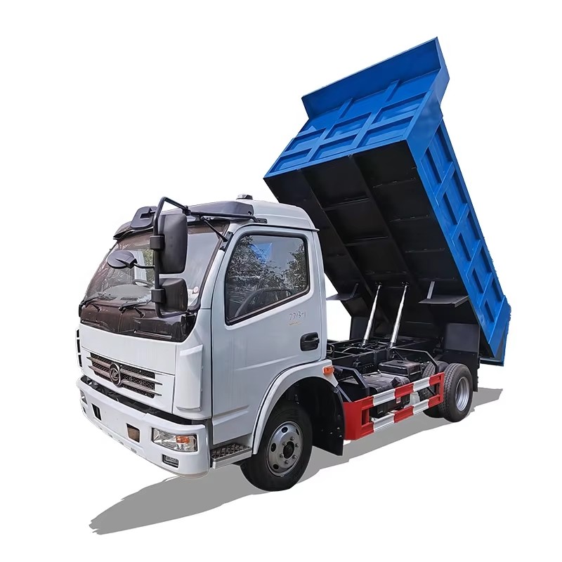 Dongfeng K&uuml;&ccedil;&uuml;k Dizel 4x2 Tipper Madencilik Kamyonu Mini Dump Kamyon Filipinler