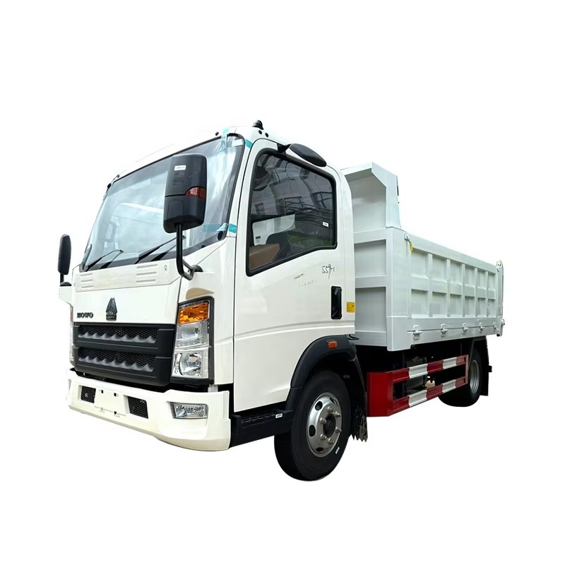 Howo K&uuml;&ccedil;&uuml;k Dizel 4x2 Tipper Madencilik Kamyonu 3Ton 5Ton Mini Dump Kamyon Filipinle