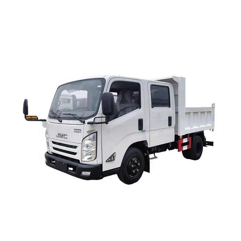 Fabrika Sıcak Satış JMC &Ccedil;ift Kabin Dumper Kamyon Satılık &Ouml;zelleştirilmiş Mini Tipper Dum