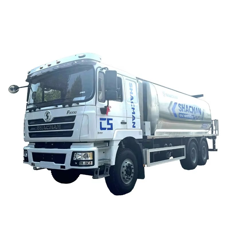 Shacman F3000 Ağır Hizmet 6x4 Yol İnşaat Makineleri 9CBM Asfalt Spray Bit&uuml;men Dağıtıcı Truc