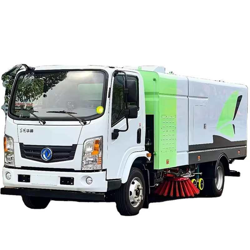 Saf Elektrikli İyi Hizmet Dongfeng 4X2 Saf S&uuml;p&uuml;rme Tipi Sokak S&uuml;p&uuml;rme Makinesi E