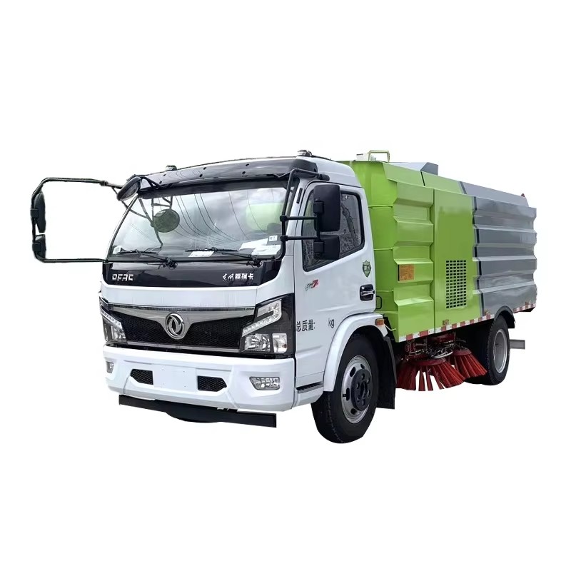 Fabrika Doğrudan Satış Dongfeng Vakum Yol S&uuml;p&uuml;r&uuml;c&uuml; Kamyon 6000L Sokak Temizleme 