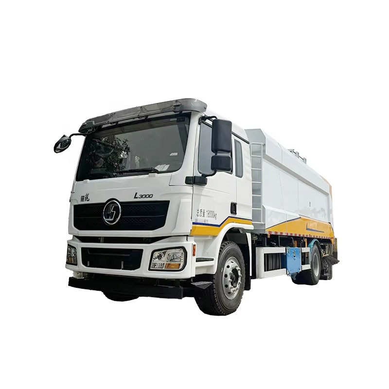 Shacman L3000 12000L İstihbarat Vakum Yol S&uuml;p&uuml;r&uuml;c&uuml; Kamyon Y&uuml;ksek Basın&cced