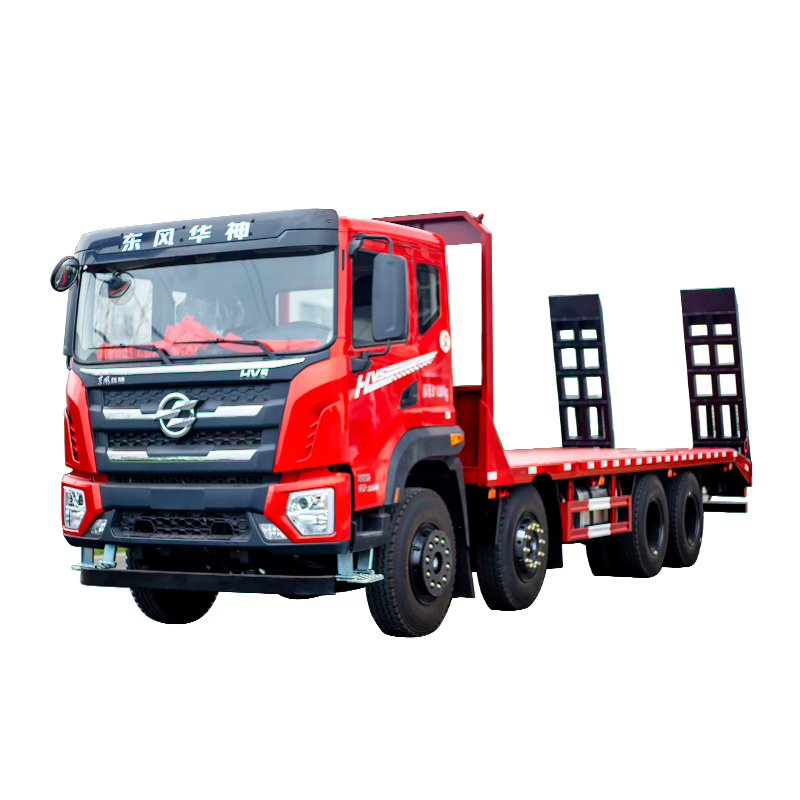 Sıcak Satılan Ağır Hizmet 8x4 30 Ton D&uuml;z Yataklı Yol Temizleme Aracı, &Ccedil;in Trakt&ouml;r&u