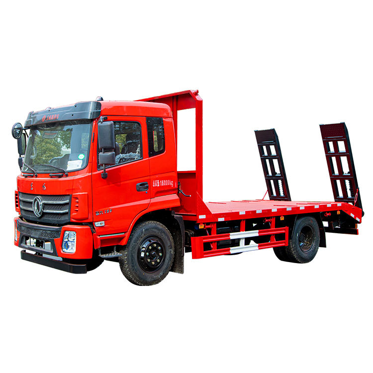 Dongfeng 4x2 Dizel 10 Ton Mini D&uuml;z Yataklı Kamyon Platform Kamyon Merdiven, Ekskavat&ouml;r, Ek