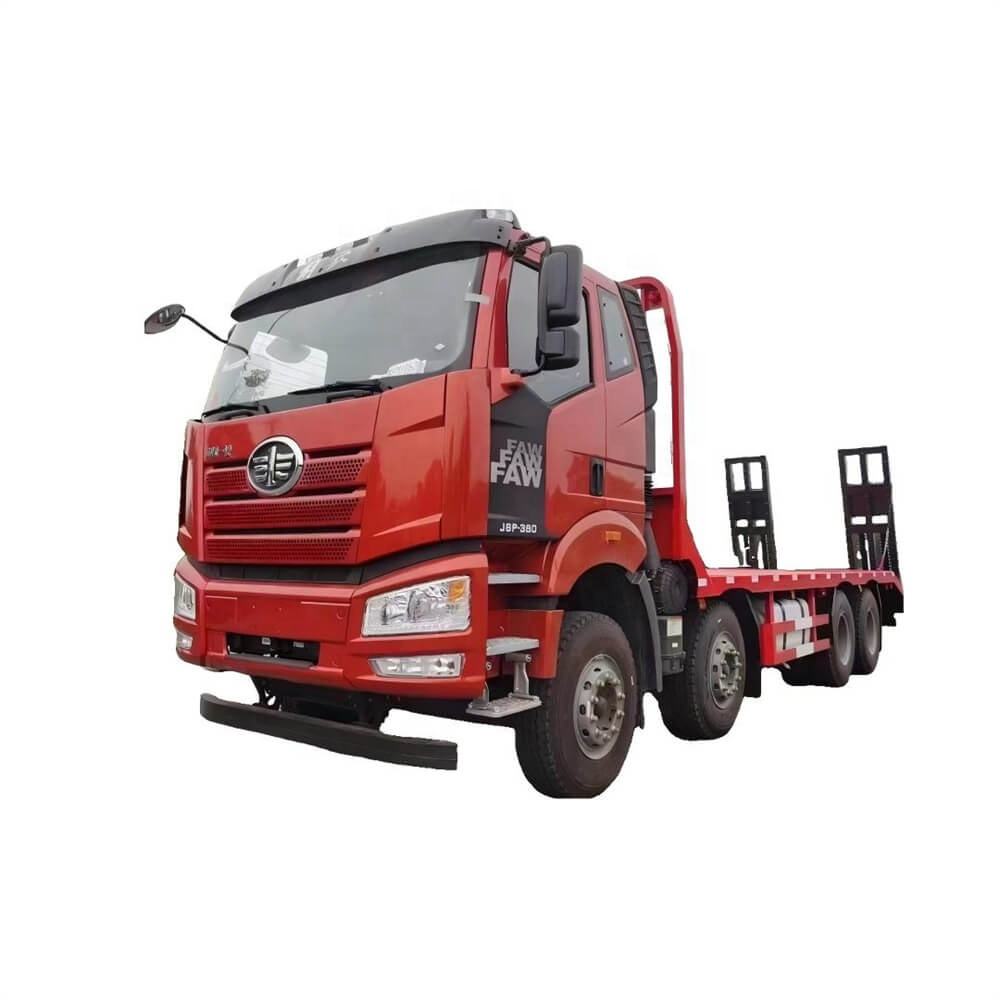 Satılık Arka Merdivenli Ağır FAW 8x4 20 Ayaklı Konteyner D&uuml;z Yataklı Kamyon