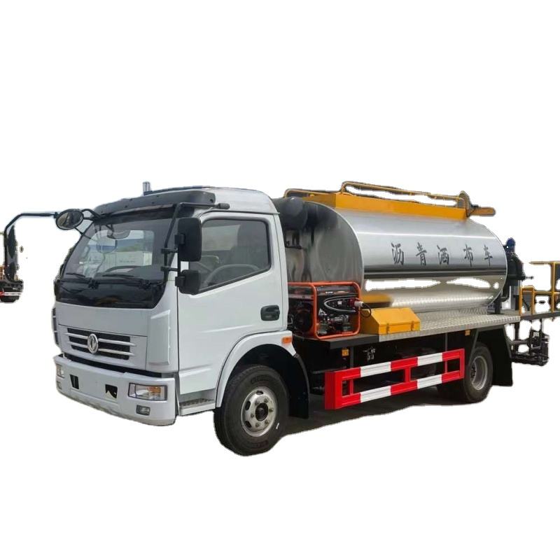 Euro 3 Dongfeng Standart 8 Metrekare Asfalt Dağıtıcı Kamyon 6 Metrekare Yol İnşaatı O