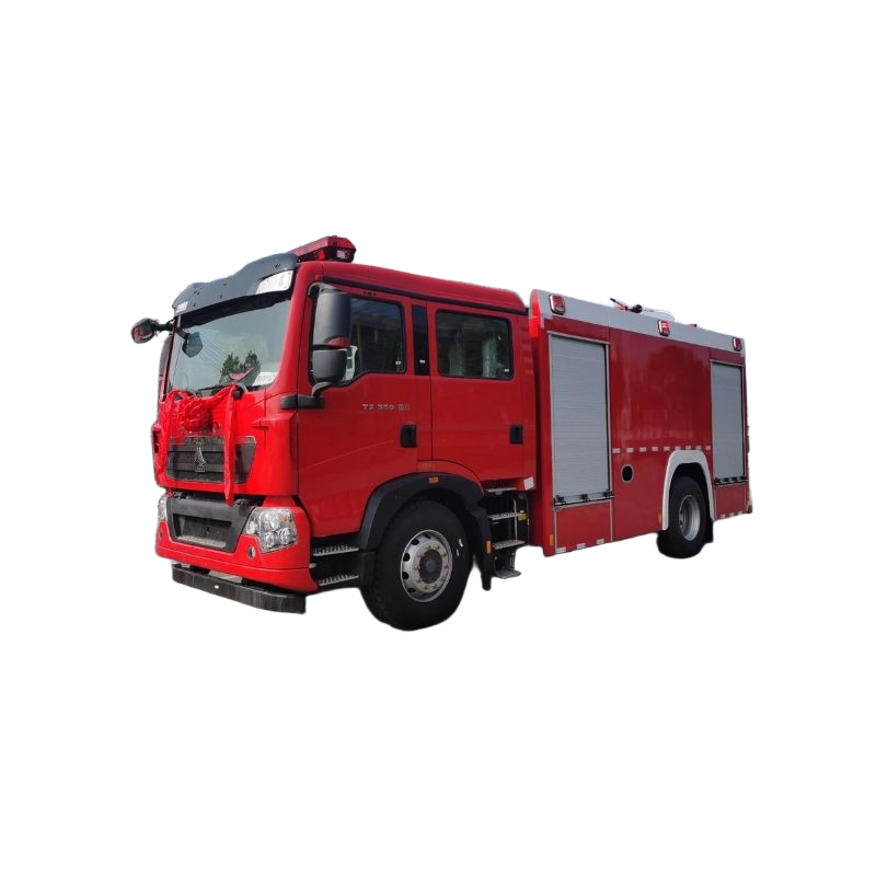 Sinotruk HOWO Su Tankı İtfaiye Kamyonu 8000L / 8 K&uuml;p Metre İtfaiye Kamyonu