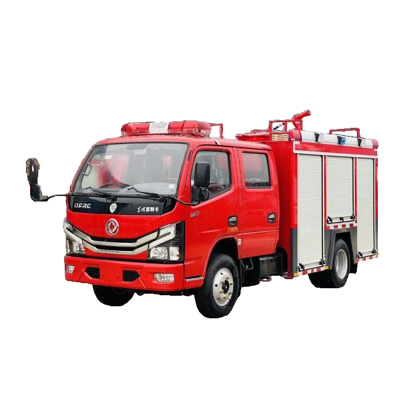 İhracat Tipi Hafif İtfaiye Kamyonu Dongfeng 2.5 K&uuml;p Metre Yangın S&ouml;nd&uuml;rme Su Tankı İt