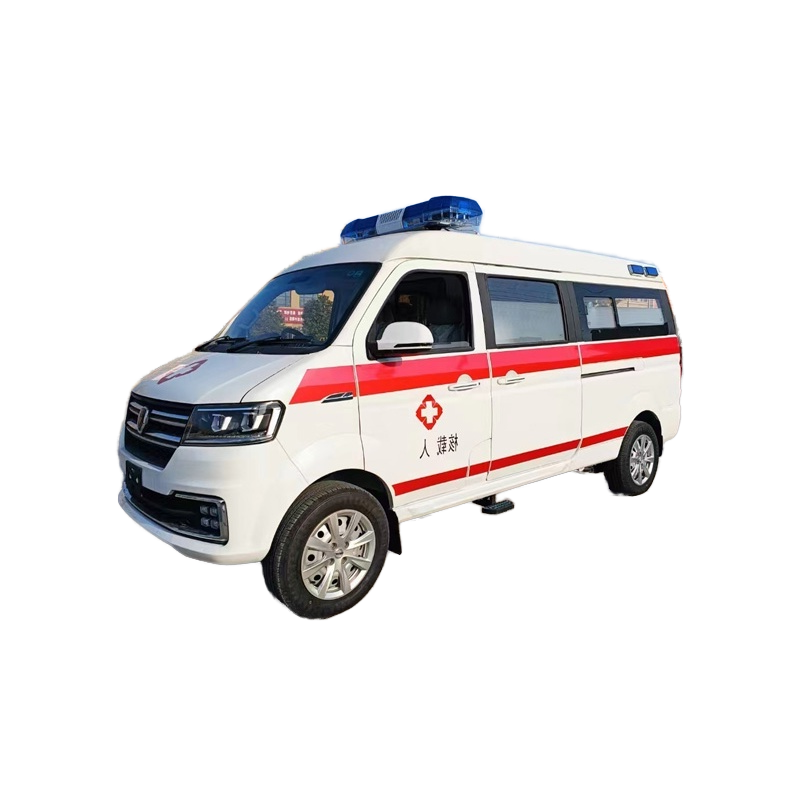 Yeni Durum Hastane Hasta Transferi I&ccedil;in Jinbei Hiace 1.5L Dizel Yakıt Ambulans Kurtarma Van K