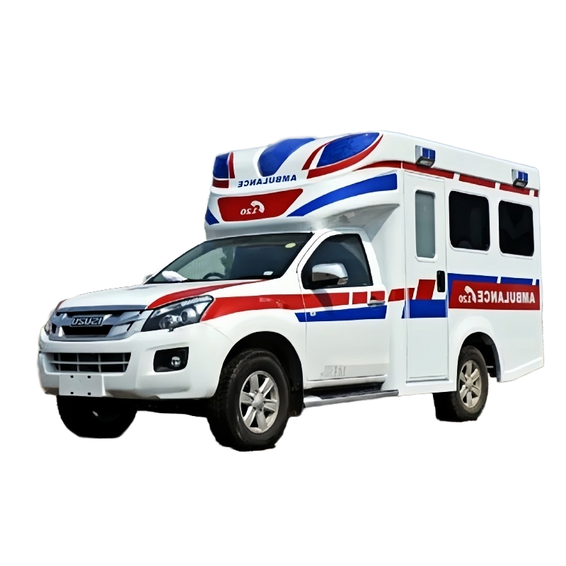 Yeni 1SUZU Pickup 4x4 Ambulans Euro 3 Emisyon Otomatik Transmisyon Benzinli 141hp 6 Kişilik