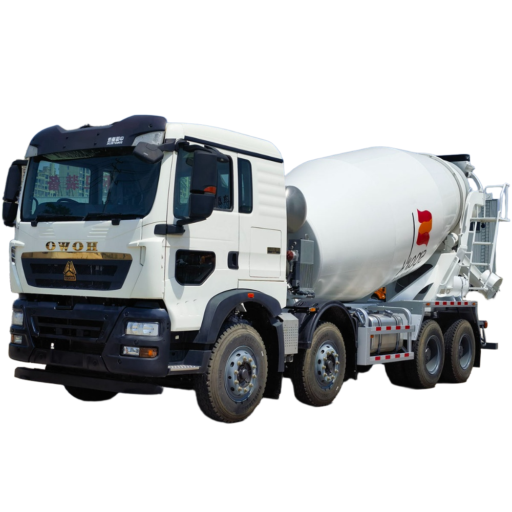 Doğrudan Fabrika HOWO TX 8X4 12m&sup3; Beton Karıştırma Tankı &ccedil;imento Pompası Kamyon Kamyon B