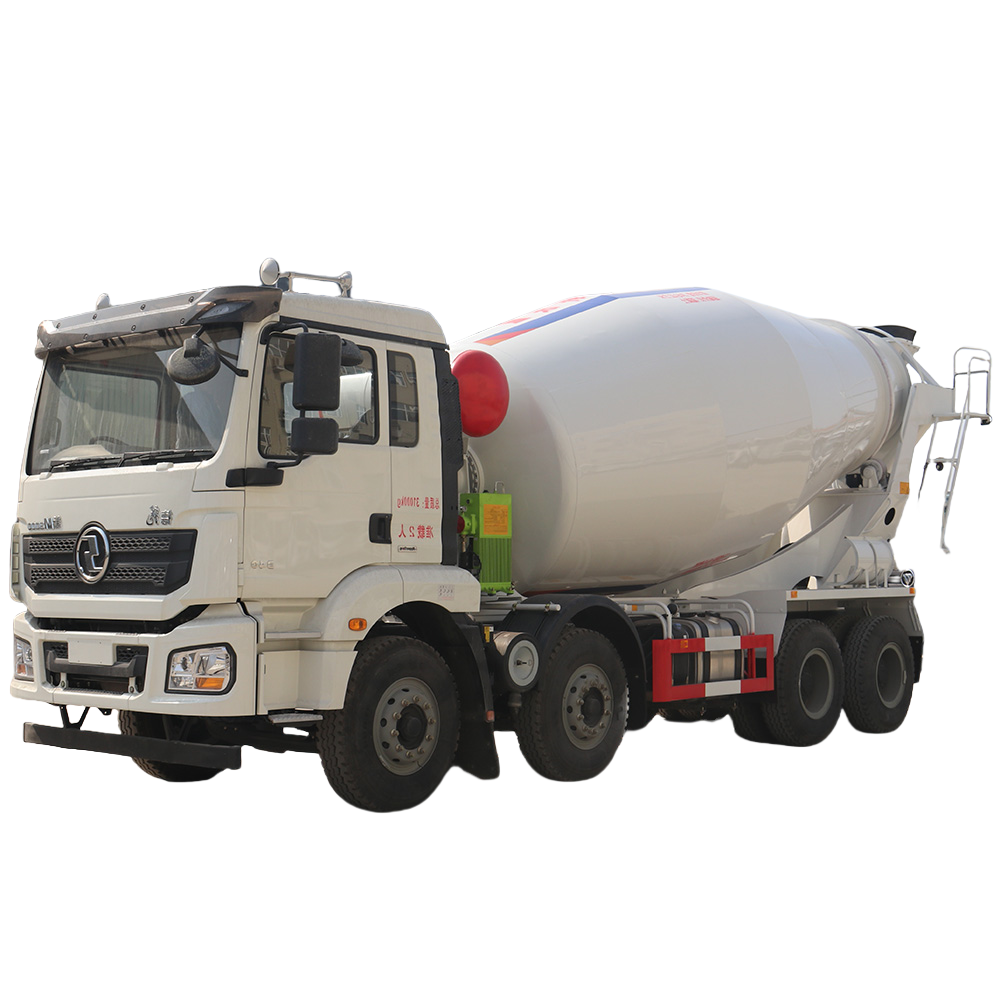 SHACMAN &Ccedil;imento Karıştırıcı Kamyon Taşınabilir &Ccedil;imento Karıştırıcı Beton Karıştırma Ta