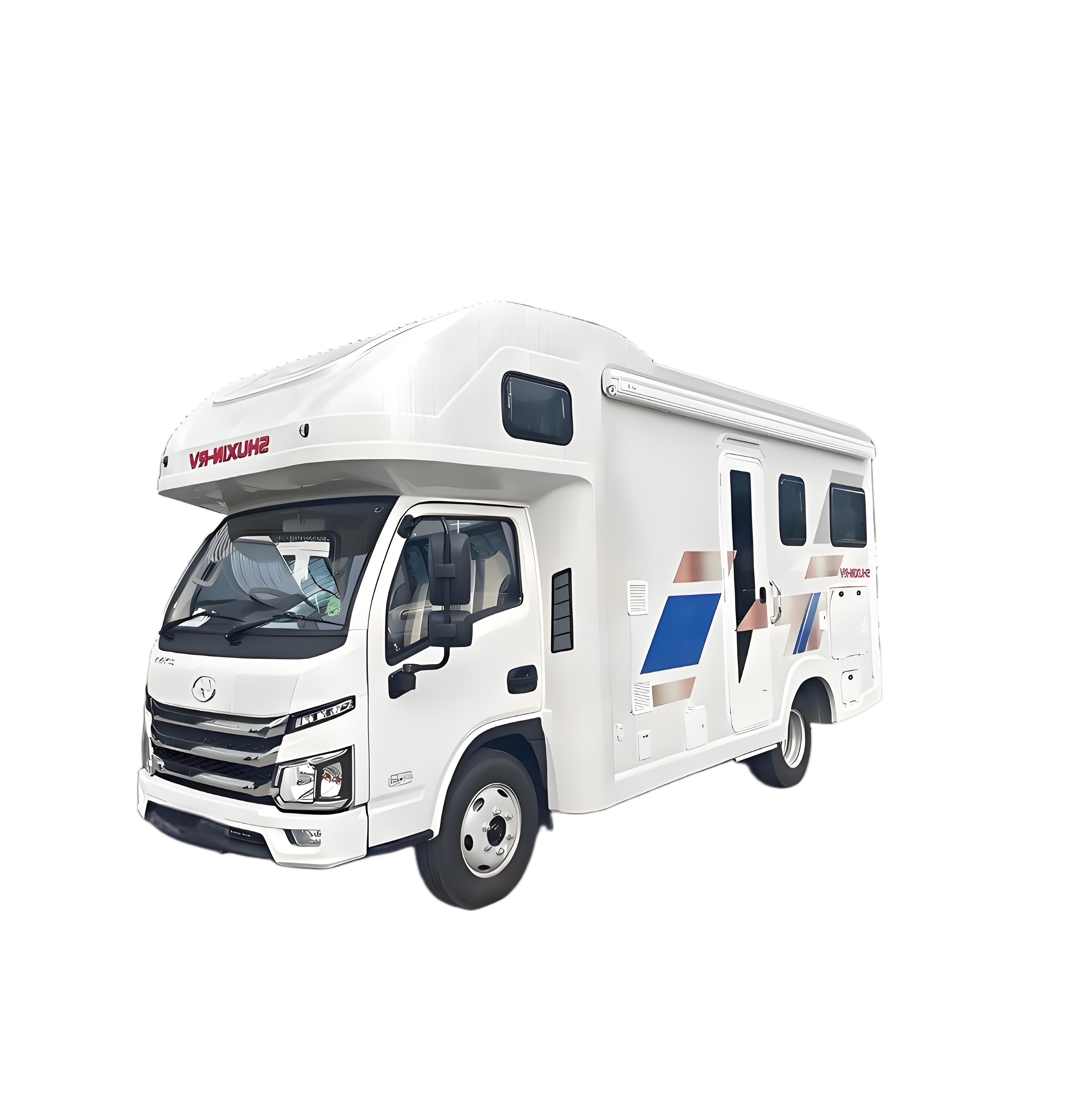 Uygun Fiyat YUEJIN S100 Mobil Ev Rekreasyon Aracı RV Motor Ev Tur Aracı