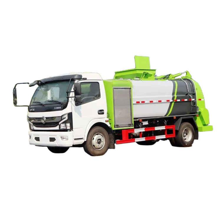 Dongfeng 4x2 Manuel Transmisyon Saf Elektrikli Mutfak Atık &Ccedil;&ouml;p Kamyonu Yeni Kullanılan M