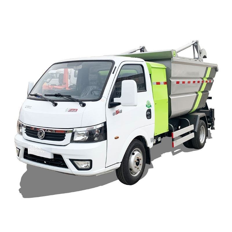 Dongfeng Tam Sızdırılmış Elektrikli &Ccedil;&ouml;p Transfer Kamyonu Yeni Koşul Manuel Transmisyon D