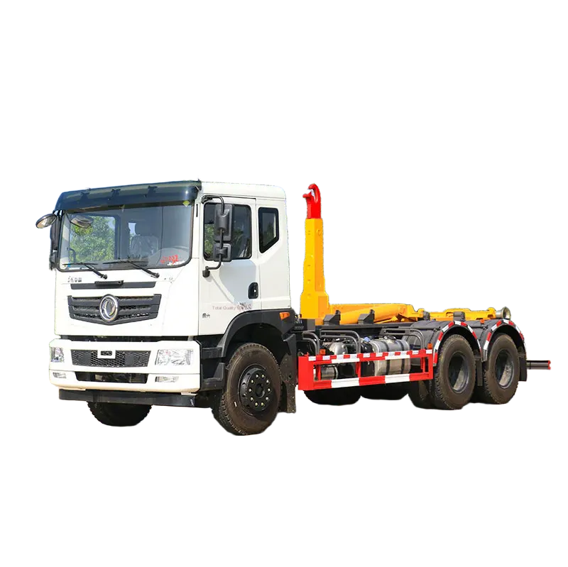 Dongfeng Y&uuml;ksek Verimli 14 Kare Kanca Kolu &Ccedil;&ouml;p Kamyonu 4x2 / 4x4 S&uuml;r&uuml;c&uu