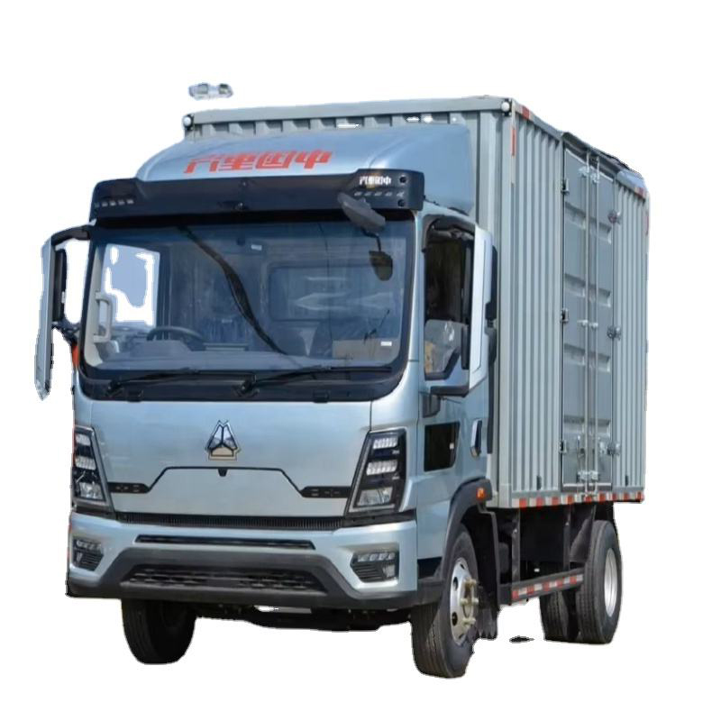 Howo Yeni Fabrika 10 Ton 4X4 Ticari Y&uuml;k Kamyonu Perakende Lojistik Van Kargo T I&ccedil;in D&uu