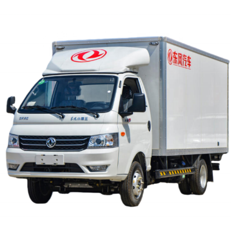 Kutu Kamyon Dongfeng 4X2 Dizel Yeni Euro 3 Emisyon Standartı, 2-3 Ton Mallar Fabrikası &Ouml;zel Y&u