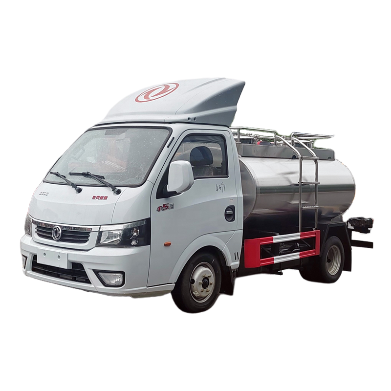 Dongfeng 4X2 Mini S&uuml;t Tankeri Kamyon K&uuml;&ccedil;&uuml;k 2m&sup3; S&uuml;t Y&uuml;kleme Kamy