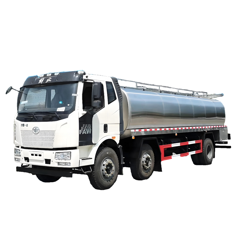 Fabrika Satışları FAW 6X2 S&uuml;t Kamyonu 18m&sup3; Toplu Taze S&uuml;t Taşıma Tank Kamyonu 18000L 