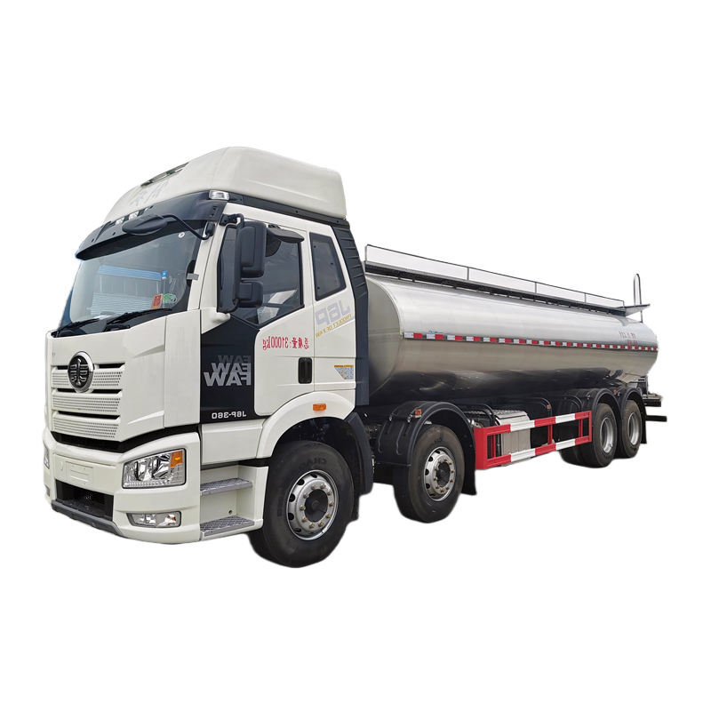 Yeni FAW 8X4 S&uuml;t Kamyonu 22m&sup3; Paslanmaz S&uuml;t Tank Kamyon 22000L S&uuml;t Tank Kamyon F