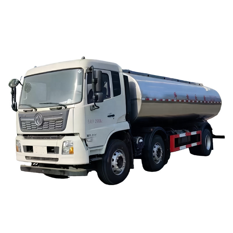Dongfeng 6X2 S&uuml;t Tankeri Kamyonu 18m&sup3; 20m&sup3; S&uuml;t Taşıma Kamyonu Sal I&ccedil;in 18