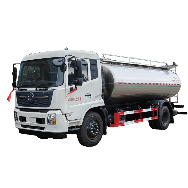 Yepyeni Dongfeng 12m&sup3; Taze S&uuml;t Transfer Kamyonu 4X2 12000L Sıvı Gıda S&uuml;t Tanker Kamyo